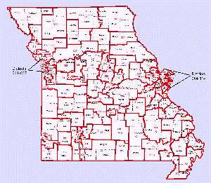 map of missouri state representative districts Missouri S New Congressional District Maps map of missouri state representative districts